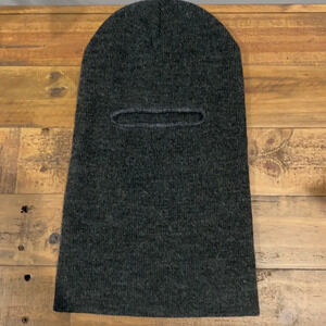 Dark Grey Face Snow Ski Mask Men's